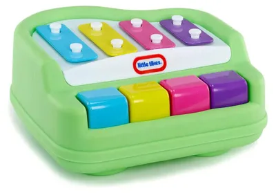 Zdjęcie produktu dla Little Tikes Tap-a-Tune Piano, Instrument muzyczny zabawka, Pianino, 570 g, Wielobarwny
