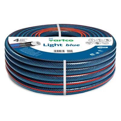 Produktbild von Vartco Hellblauer 3/4" 100m 4-lagiger 22 bar Gartenschlauch