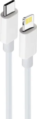 Produktbild von maXlife PD 20W Typ-C auf iPhone Schnellladefunktion Ladekabel Schnell Ladegerät Fast Charge 2 Meter kompatibel mit iPhone