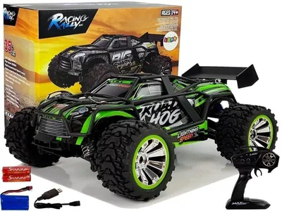 Obrázek produktu pro LEAN Toys 9036 Auto na dálkové ovládání R/C 1:18 MaxRacing 35 km/h, zelené