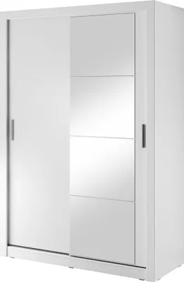 Produktbild von MINIO go for it, Kleiderschrank, Schiebetür,"ARTI 4", 150cm, Weiß Farbe