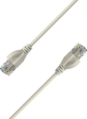 Immagine prodotto di Elfcam - 25m cavo Ethernet Cat 6A Ultra Slim 10Gbps 32AWG UTP OD2,8mm 500MHz, 10Gb Thin RJ45 Cat 6A Patch Cord per LAN, Router, Modem, Xb Laptop e Server, Bianco
