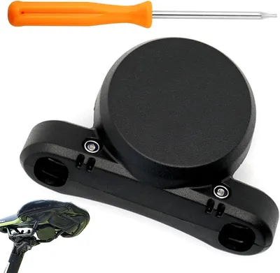 Produktbild von Fahrrad-Tracker – Versteckter Tracker – Fahrradschutz – Diebstahlsichere Schrauben – 6 x 4 x 2,5 cm – Schwarz