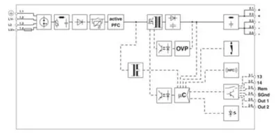 Produktbild von Phoenix Contact Stromversorgung E 3-p A DC/40A QUINT4PS/3AC/24DC/40 2904623