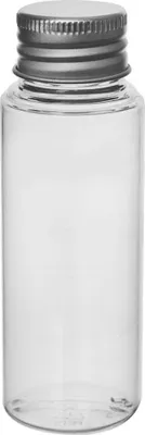 Produktbild von Orion Flasche mit Schraubverschluss Reiseflasche Kosmetikflasche für Cremes Öle Gel 50 ml zum Mitnehmen auf Reisen ins Flugzeug aus Kunststoff
