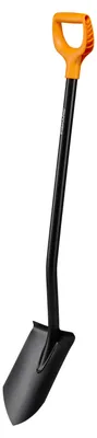 Produktbild von Fiskars Solid Gärtnerspaten spitz – Spaten für harte und steinige Böden – 116,6 cm – 1066716