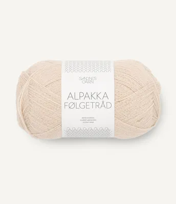 Produktbild von Sandnes Alpakka Folgetrad 50g - Alpaka Wolle 2321 marsipan