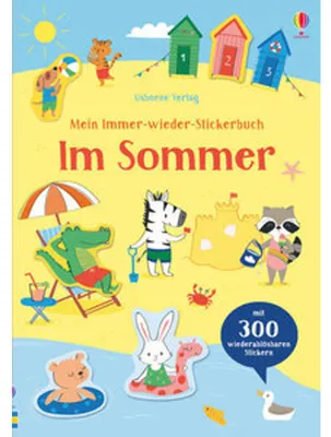 Produktbild von Mein Immer-wieder-Stickerbuch: Im Sommer