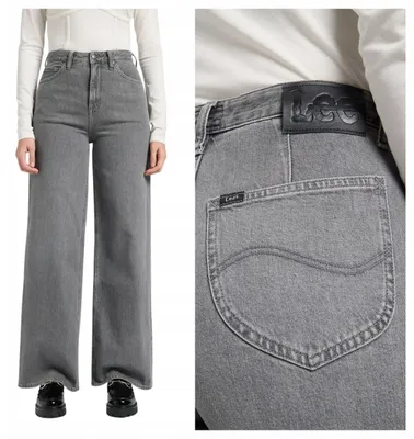 Immagine prodotto di Lee | Jeans da donna modello Stella, colore grigio, cotone classico, taglia W28 L31