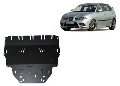Obrázok produktu pre Ochranný kryt spodnej časti motora pre vozidlá Seat Ibiza Diesel, modelové roky 2002 - 2017