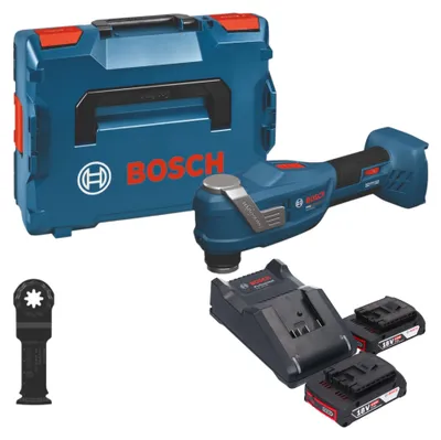Image de Bosch GOP 18V-30 Outil multifonctions sans fil 18 V Starlock Plus Brushless ( 06018G3001 ) + L-Boxx - sans batterie, sans chargeur