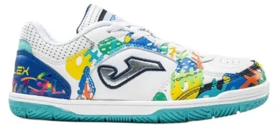 Zdjęcie produktu dla Buty halowe Joma Top Flex, białe, rozmiar EU 36 1/2, dla dzieci, białe, rozmiar EU 36 1/2
