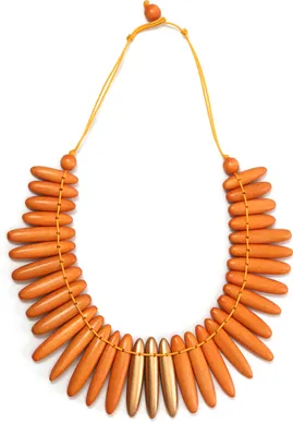 Produktbild von Kurze Kette Maresa mit Holzperlen von collezione alessandro