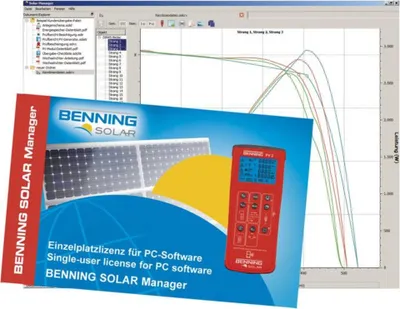 Produktbild von BENNING PC-Software SOLAR Manager