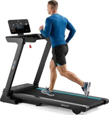 Obrázek produktu pro Gymtek® běžecký pás pro domácí použití, Walking Pad, Treadmill – do 140 kg, 18 km/h – 15 tréninkových programů, LCD displej – fitness, domácí posilovna