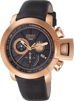 Produktbild von Esprit EL101831F04 Aeolus Rose Gold Herrenuhr Chronograph