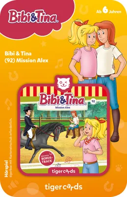 Produktbild von tigercard - Bibi & Tina - Folge 92: Mission Alex