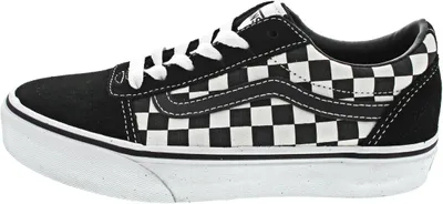 Produktbild von Vans Ward, Männlich, Kind, Modische Sneakers, Schwarz, Weiß, Muster, Schnürverschluss