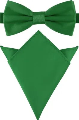 Produktbild von Ladeheid Herren Schmale Fliege & Einstecktuch Set M/P (12cm x 6cm, 22cm x 22cm)