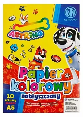 Zdjęcie produktu dla Zeszyt Papierów Kolorowych Nabłyszczanyc