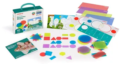 Zdjęcie produktu dla Gra edukacyjna Kształty geometryczne z półprzezroczystymi elementami