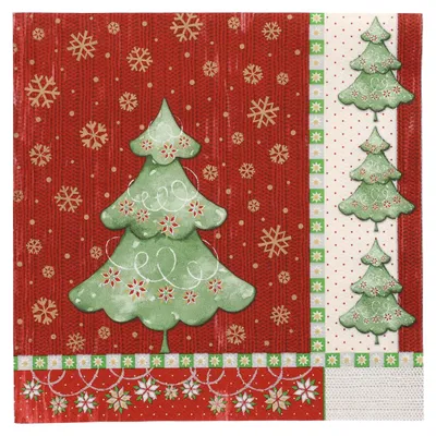 Immagine prodotto di PAPSTAR  89370 PAPSTAR Weihnachts-Motivservietten "Winter Harmony"