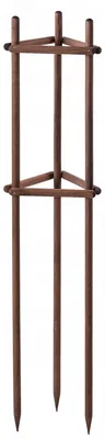 Produktbild von Pflanzenstütze - Imprägnierter dreikantiger Holzpfahl - Für Bäume und Sträucher - Robust - 150 cm