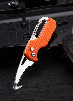 Produktbild von Tragbares Klappmesser – orange