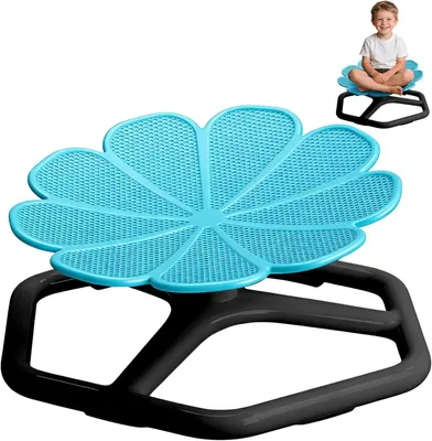 Produktbild von Kinderstuhl Sensorischer Spinnenstuhl für Kinder, Autismus-Sensorstuhl, Autismus-Sensorausrüstung, Sitzen und Drehen, ADHS-Stuhl-Balance-Spielzeug, 36