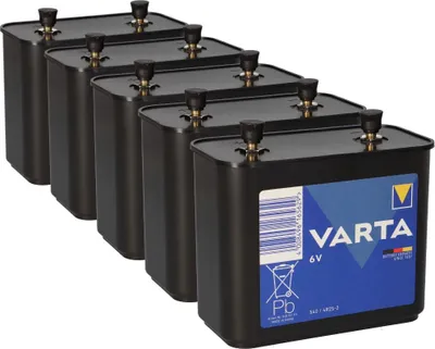 Produktbild von 5x Varta V540 4R25-2 Blockbatterie 6V 19Ah 65F100 LR820