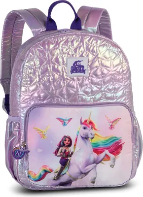 Image de Sac à dos pour enfants Unicorn Academy : violet clair