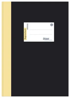 Zdjęcie produktu dla Ursus® Green 608356 Registerbuch - A4, 96 Blatt, 80 g/qm, 9 mm liniert