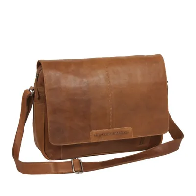 Produktbild von The Chesterfield Brand Umhängetasche Schultertasche mit Laptopfach Richard Shoulderbag Cognac braun