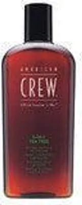 Zdjęcie produktu dla American Crew 3 w 1 Tea Tree szampon, odżywka i żel pod prysznic do codziennego stosowania 450 ml