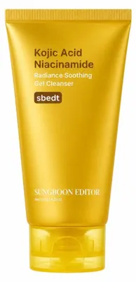 Productafbeelding van Sungboon Editor: Kalmerende gelreiniger voor een stralende huid, met kojinezuur en niacinamide, 120 g