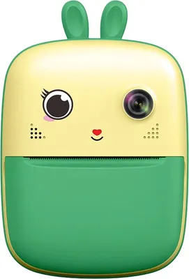 Obrázek produktu pro Mini Drukarka Termiczna Dla Dzieci Z Aparatem Fotograficznym I Kamerą - Zielona