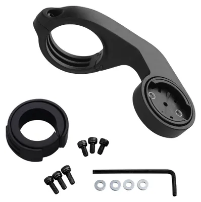 Produktbild von kwmobile Halter für Bryton Rider Halterung - Bryton Halterung Fahrrad - GPS Radcomputer Fahrradhalterung Kunststoff - Fahrradcomputer Mount Schwarz