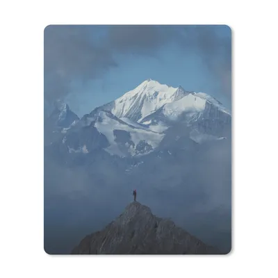Produktbild von MuchoWow® Mauspad Mousepad Alpen - Schnee - Schweiz 30x40 cm - Mousepads - Maus Mat - Pad - Mausunterlage - Mausmatten