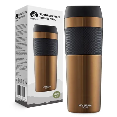 Obrázek produktu pro MOUNTAIN GOAT Termohrnek na kávu a čaj TRAVEL, hnědá
