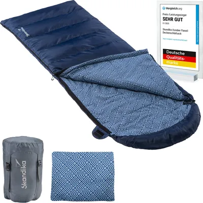 Produktbild von Skandika Schlafsack Dundee mit Kopfkissen Dundee Sleepyhead