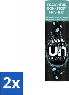 Produktbild von Lenor Unstoppables – Duftverstärker – Fresh – Non-Stop-Frische – 19 Wäschen - Vorteilspack - 2 Stücke