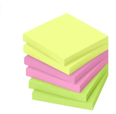 Produktbild von Info PowerNotes Brill-Mix 6x75x75mm, 80Bl.je Block