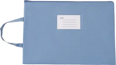 Produktbild von Tragbarer Aktenhalter mit Umhängeband, Reißverschluss, wasserdicht, Mehrzweck-Arbeitsaktenhalter, Dokumenten-Organizer, Bürobedarf