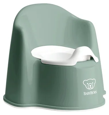 Obrázok produktu pre BabyBjorn 808335 sedadlo na nočník Polypropylén (PP), termoplastický elastomér (TPE) Zelená, biela