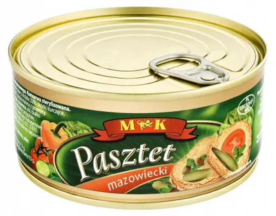 Zdjęcie produktu dla Pasztet Mazowiecki 300g MK