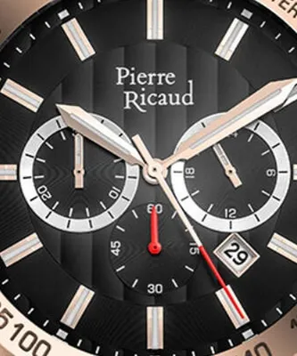 Produktbild von Pierre Ricaud Classic Chronograph Herrenuhr
