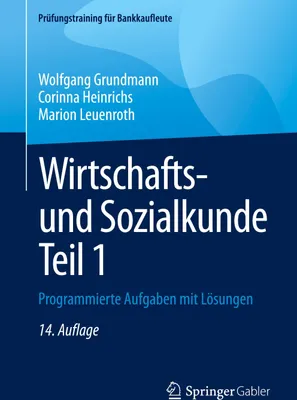Produktbild von Wirtschafts- und Sozialkunde Teil 1