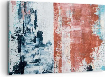 Produktbild von Bild auf Leinwand - Leinwandbild - Einteilig - Abstraktion Marine Rot - 120x80cm - Wand Bild - Wanddeko - Wandbilder - Leinwanddruck - Bilder - Wanddekoration - Leinwand bilder - AA120x80-4883