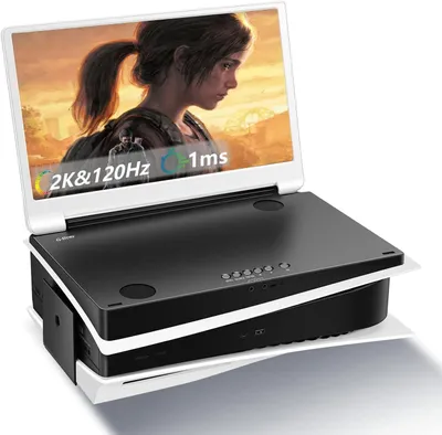 Produktbild von Tragbarer Monitor, 15,6 Zoll, 2K-Auflösung und 120 Hz, ideal für Gaming und Konsolen