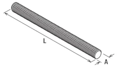 Obrázek produktu pro fischer závitová tyč G M10 - 1000 25 ks